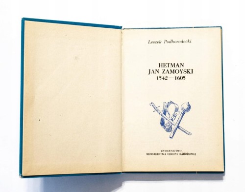 STARA KSIĄŻKA HETMAN JAN ZAMOYSKI 1971