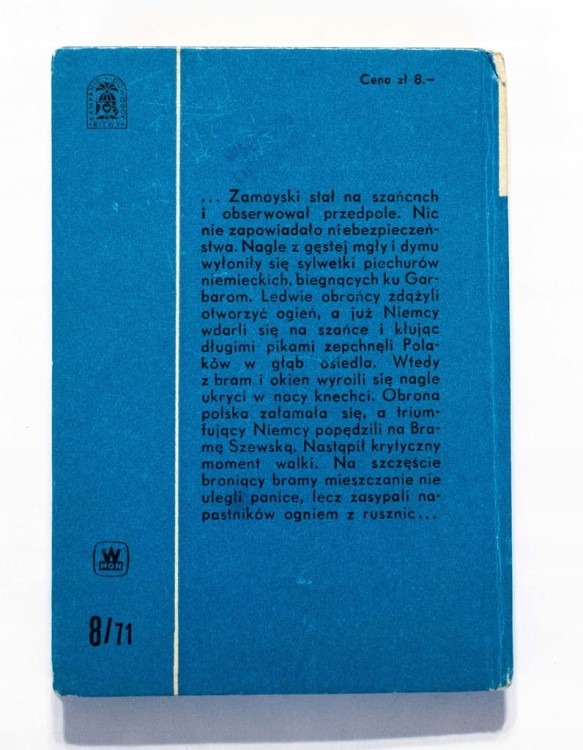 STARA KSIĄŻKA HETMAN JAN ZAMOYSKI 1971