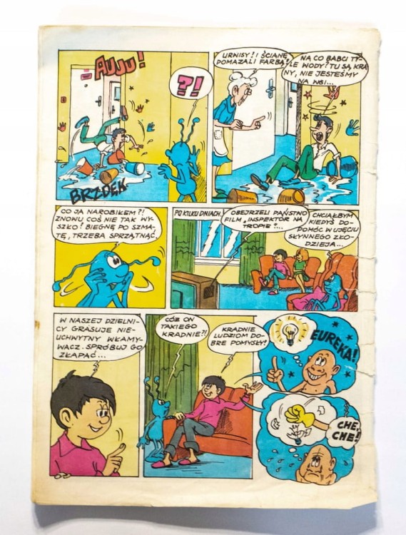 KOMIKS PRZYGODY JONKI, JANKA I KLEKSA