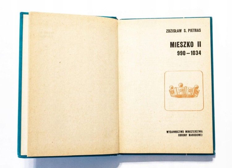 STARA KSIĄŻKA MIESZKO II 1971