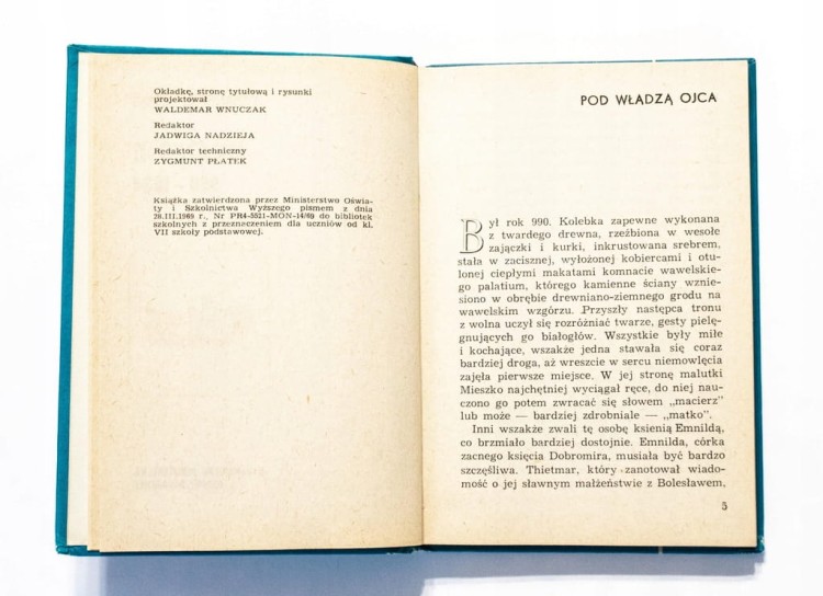STARA KSIĄŻKA MIESZKO II 1971