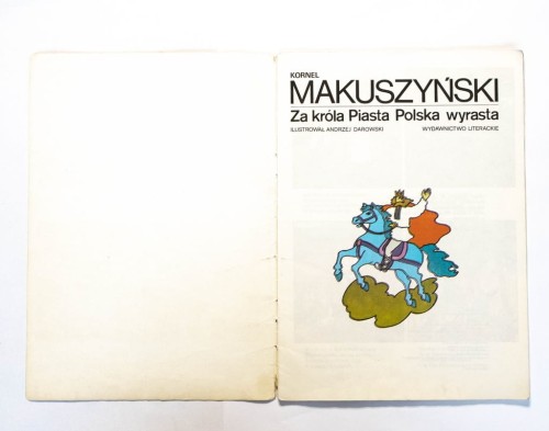 KOMIKS ZA KRÓLA PIASTA POLSKA WYRASTA 1985