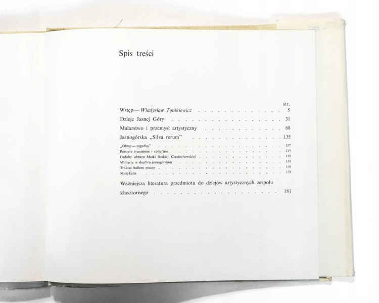 STARA KSIĄŻKA SKARBY KULTURY NA JASNEJ GÓRZE 1974