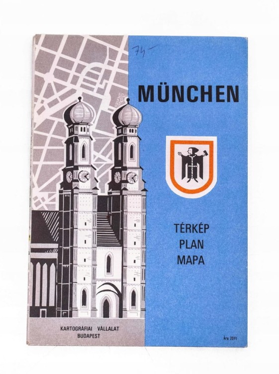 STARA MAPA - MONACHIUM 1983