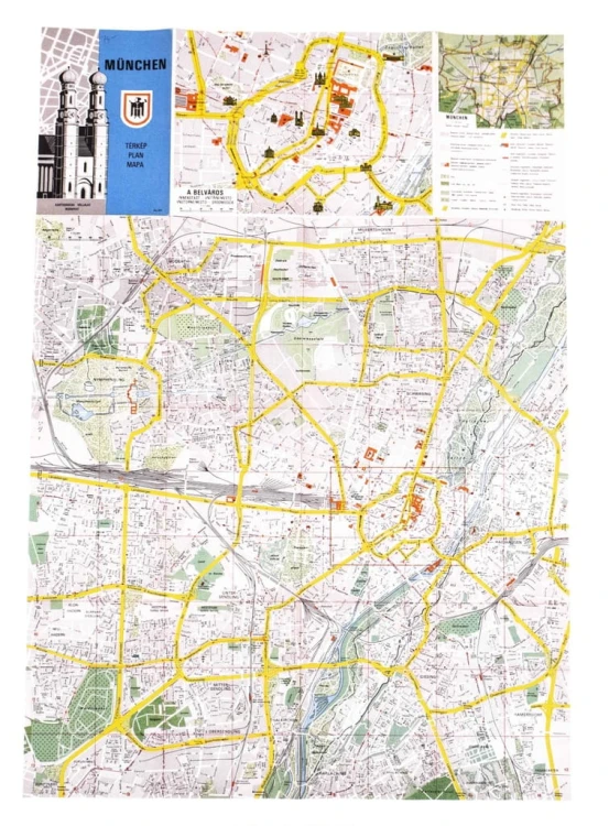 STARA MAPA - MONACHIUM 1983