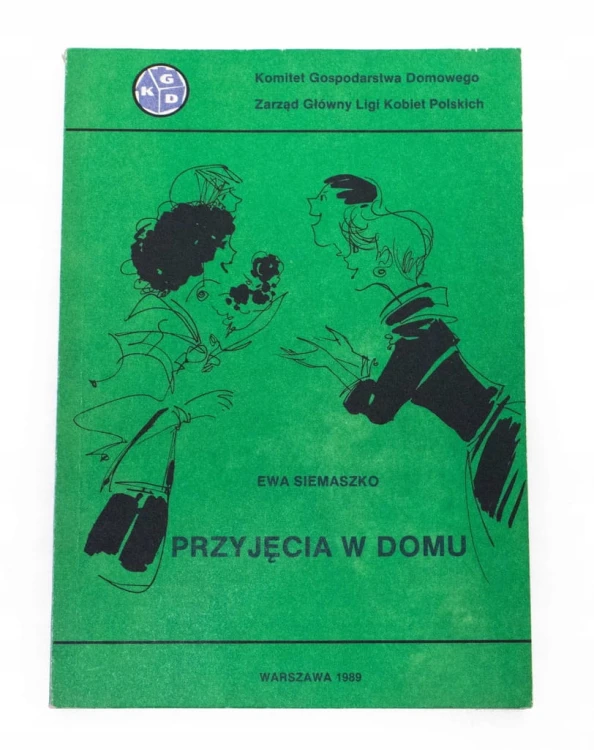 STARA KSIĄŻKA PRZYJĘCIA W DOMU 1989