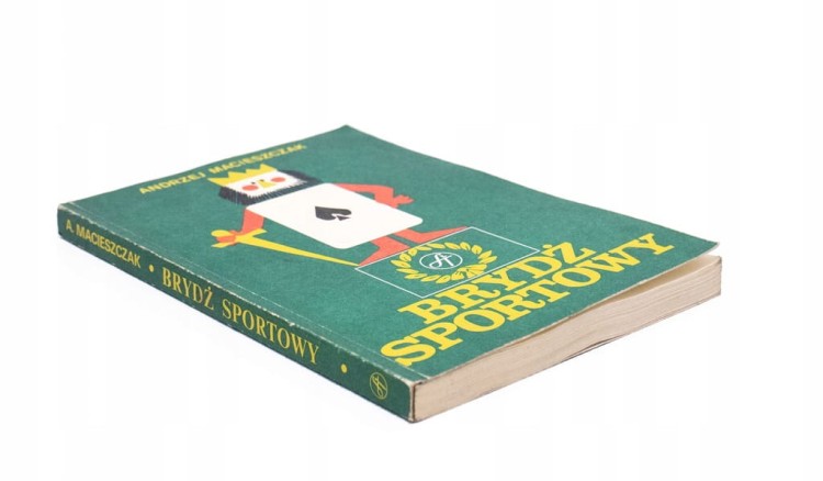 STARA KSIĄŻKA BRYDŻ SPORTOWY 1986