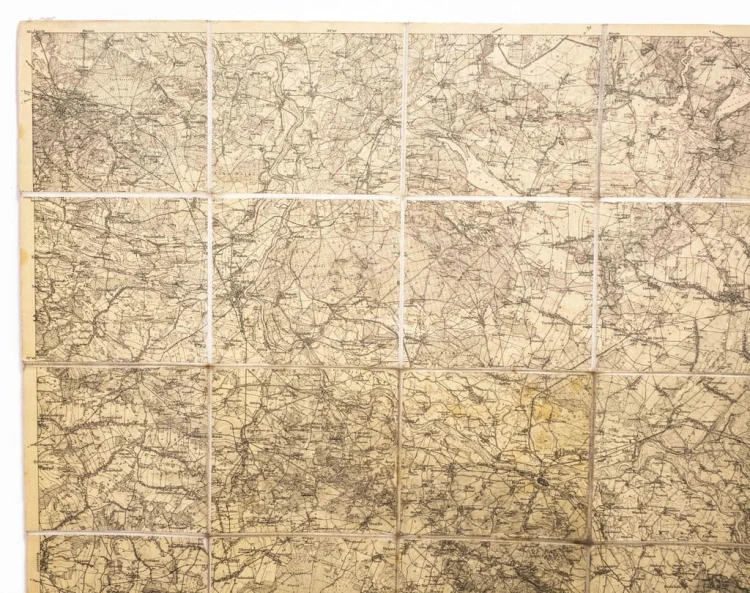 STARA MAPA - ZIELONA GÓRA, LESZNO, GŁOGÓW, POLKOWICE, LUBIN 1910