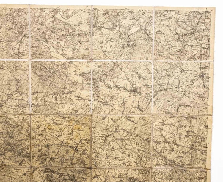 STARA MAPA - ZIELONA GÓRA, LESZNO, GŁOGÓW, POLKOWICE, LUBIN 1910