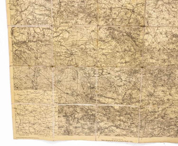 STARA MAPA - ZIELONA GÓRA, LESZNO, GŁOGÓW, POLKOWICE, LUBIN 1910