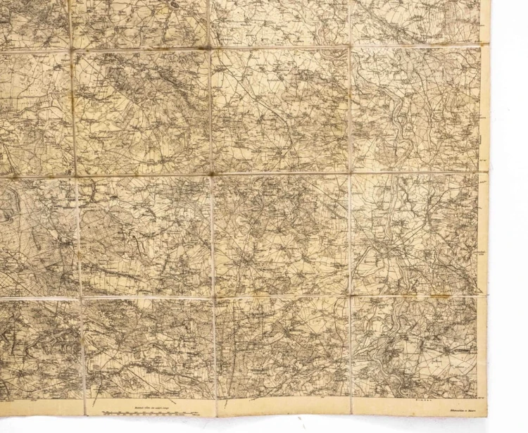 STARA MAPA - ZIELONA GÓRA, LESZNO, GŁOGÓW, POLKOWICE, LUBIN 1910