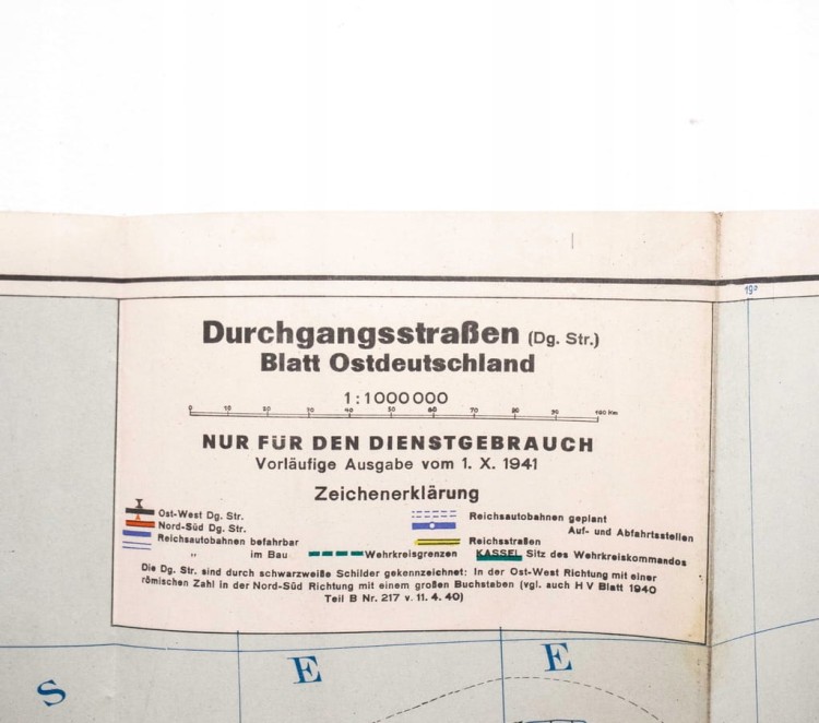 ZESTAW 2 STARYCH MAPA - NIEMCY 1941