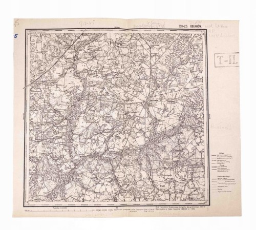 STARA MAPA - DOŁHINÓW, KOŚCIENIEWICE, KRAJSK, KRYWICZE 1922