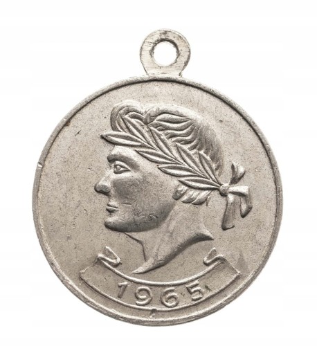 MEDAL SPARTAKIADA DZIELNICOWA, POZNAŃ WILDA 1965
