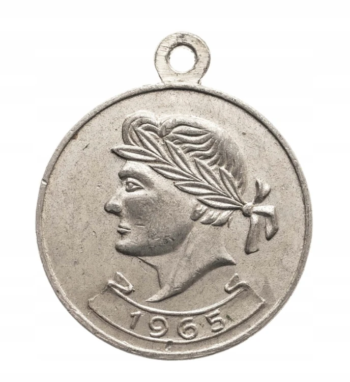 MEDAL SPARTAKIADA DZIELNICOWA, POZNAŃ WILDA 1965