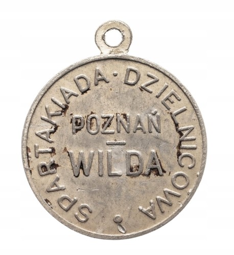 MEDAL SPARTAKIADA DZIELNICOWA, POZNAŃ WILDA 1965