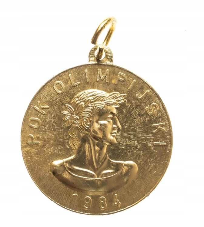 MEDAL ROK OLIMPIJSKI, ZRZESZENIE GIMNASTYCZNE, GRONOWO 1984