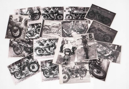 ZESTAW STARYCH FOTOGRAFII - ZLOT / RAJD MOTOCYKLOWY PRL