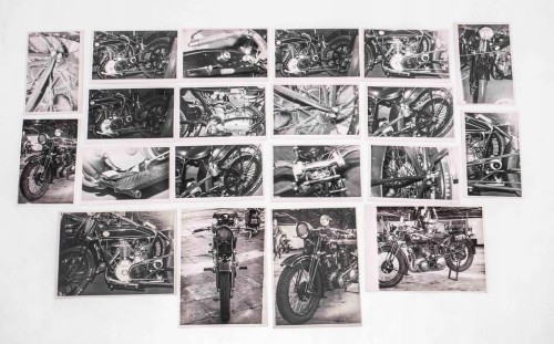 ZESTAW STARYCH FOTOGRAFII - ZLOT / RAJD MOTOCYKLOWY PRL