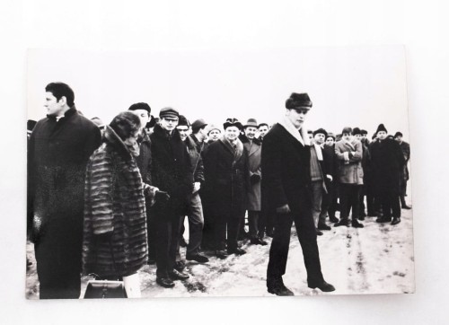 STARA FOTOGRAFIA - RAJD SAMOCHODOWY MONTE CARLO 1969, WARSZAWA