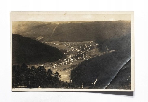 STARA POCZTÓWKA - NIEMCY, HERRENALB 1928