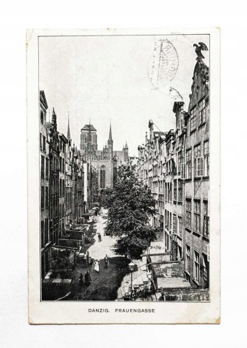 GDAŃSK - ULICA MARIACKA 1906