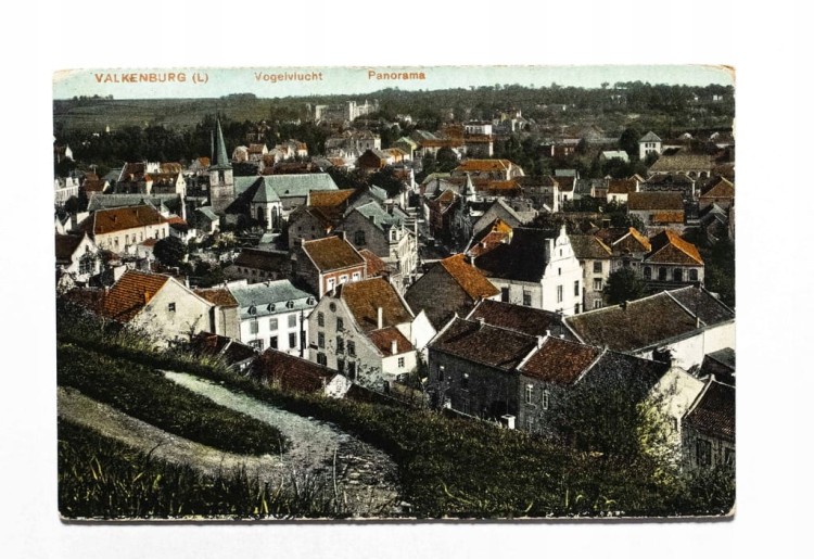 STARA POCZTÓWKA - HOLANDIA, VALKENBURG 1923