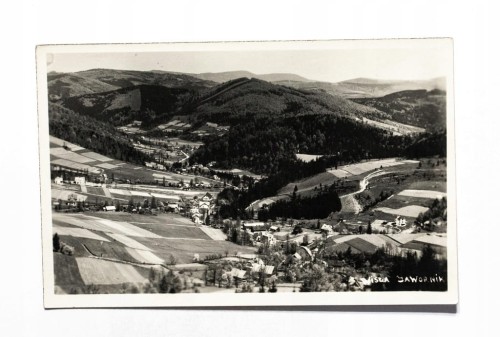 WISŁA - JAWORNIK, PANORAMA MIASTA II RP