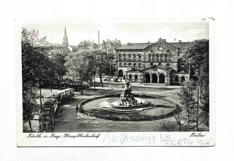 STARA POCZTÓWKA - NIEMCY, FURTH (BAWARIA) l. 30/40