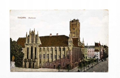 TORUŃ - RATUSZ, pocz. XX w.