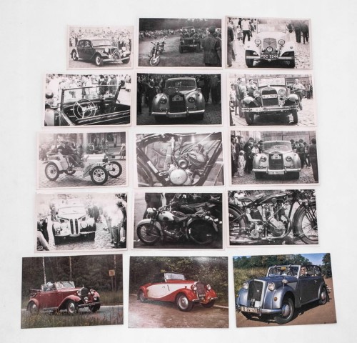 ZESTAW STARYCH FOTOGRAFII - RAJD SAMOCHOWODY 1980 / 1981