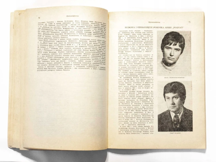 STARA KSIĄŻKA KRONIKA MIASTA POZNANIA NR 1, POZNAŃ 1983