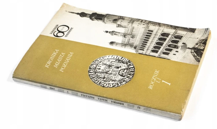 STARA KSIĄŻKA KRONIKA MIASTA POZNANIA NR 1, POZNAŃ 1983