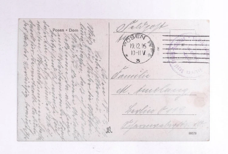 POZNAŃ - KATEDRA 1916