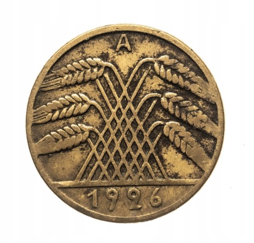 Niemcy, Republika Weimarska (1918-1933), 10 Reichspfennig 1926 A, Berlin