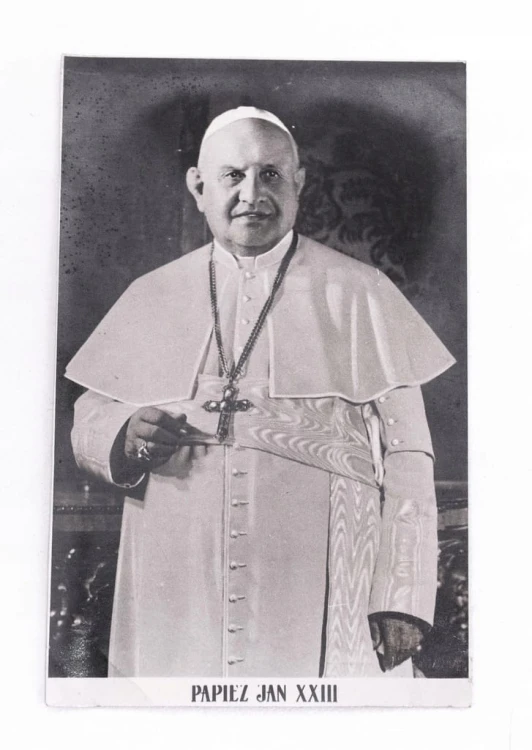 STARA FOTOGRAFIA - PAPIEŻ JAN XXIII