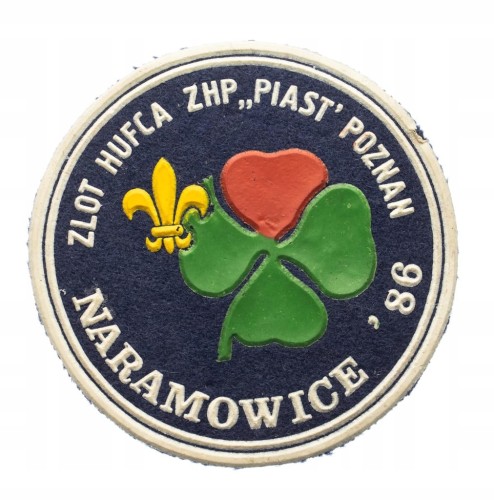 NASZYWKA HARCERSKA - ZLOT HUFCA ZHP PIAST POZNAŃ NARAMOWICE 1998