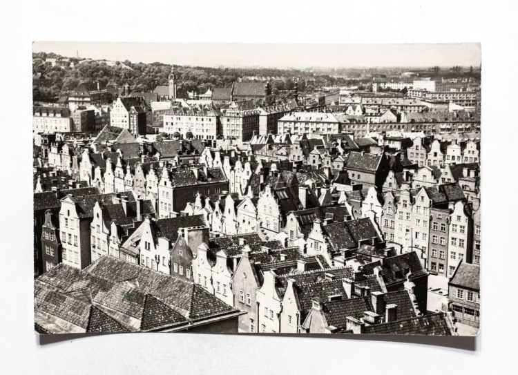GDAŃSK - PANORAMA MIASTA l. 60