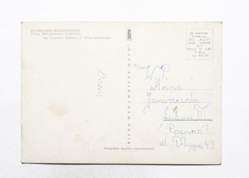 STARGARD SZCZECIŃSKI - ULICA WŁADYSŁAWA ŁOKIETKA l. 60