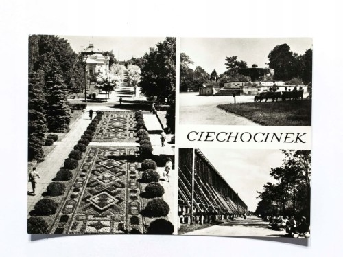 CIECHOCINEK - DYWAN KWIATOWY, FONTANNA GRZYBEK, TĘŻNIE SOLANKOWE l. 60