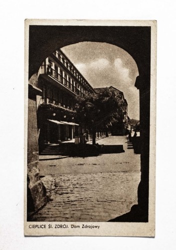 CIEPLICE ZDRÓJ - DOM ZDROJOWY 1952