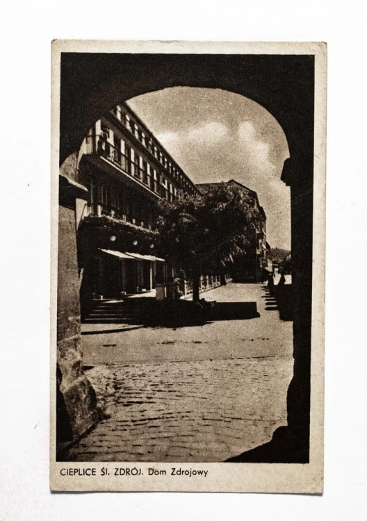 CIEPLICE ZDRÓJ - DOM ZDROJOWY 1952