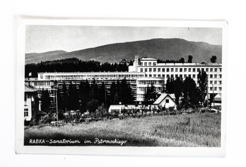 RABKA - SANATORIUM IM. PSTROWSKIEGO 1956