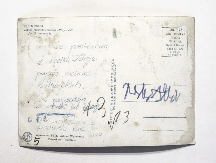 LĄDEK ZDRÓJ - ZAKŁAD PRZYRODOLECZNICZY WOJCIECH l. 60