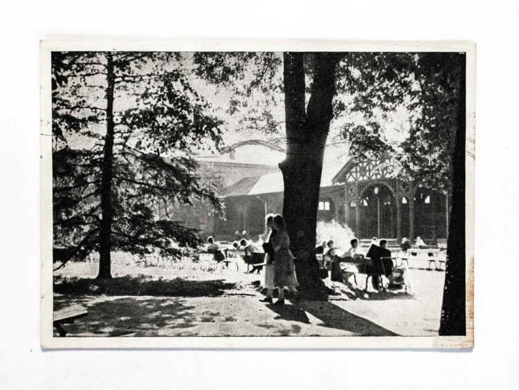 SZCZAWNO ZDRÓJ - PARK 1953