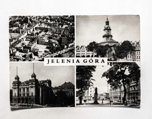 JELENIA GÓRA - TEATR, RATUSZ, RYNEK, PLAC B. BIETURA 1987