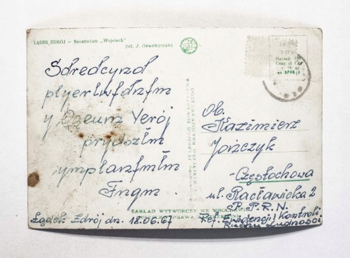LĄDEK ZDRÓJ - SANATORIUM WOJCIECH 1967