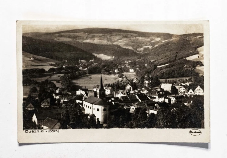 DUSZNIKI ZDRÓJ - PANORAMA MIASTA l. 50