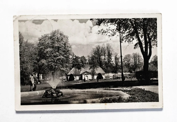 DUSZNIKI ZDRÓJ - PARK 1956