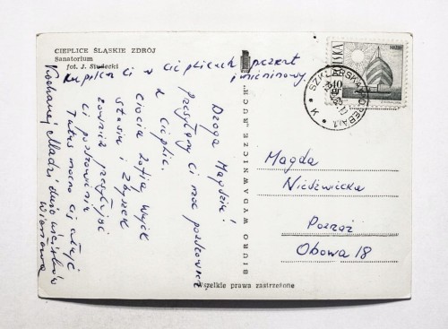 CIEPLICE ZDRÓJ - SANATORIUM 1962